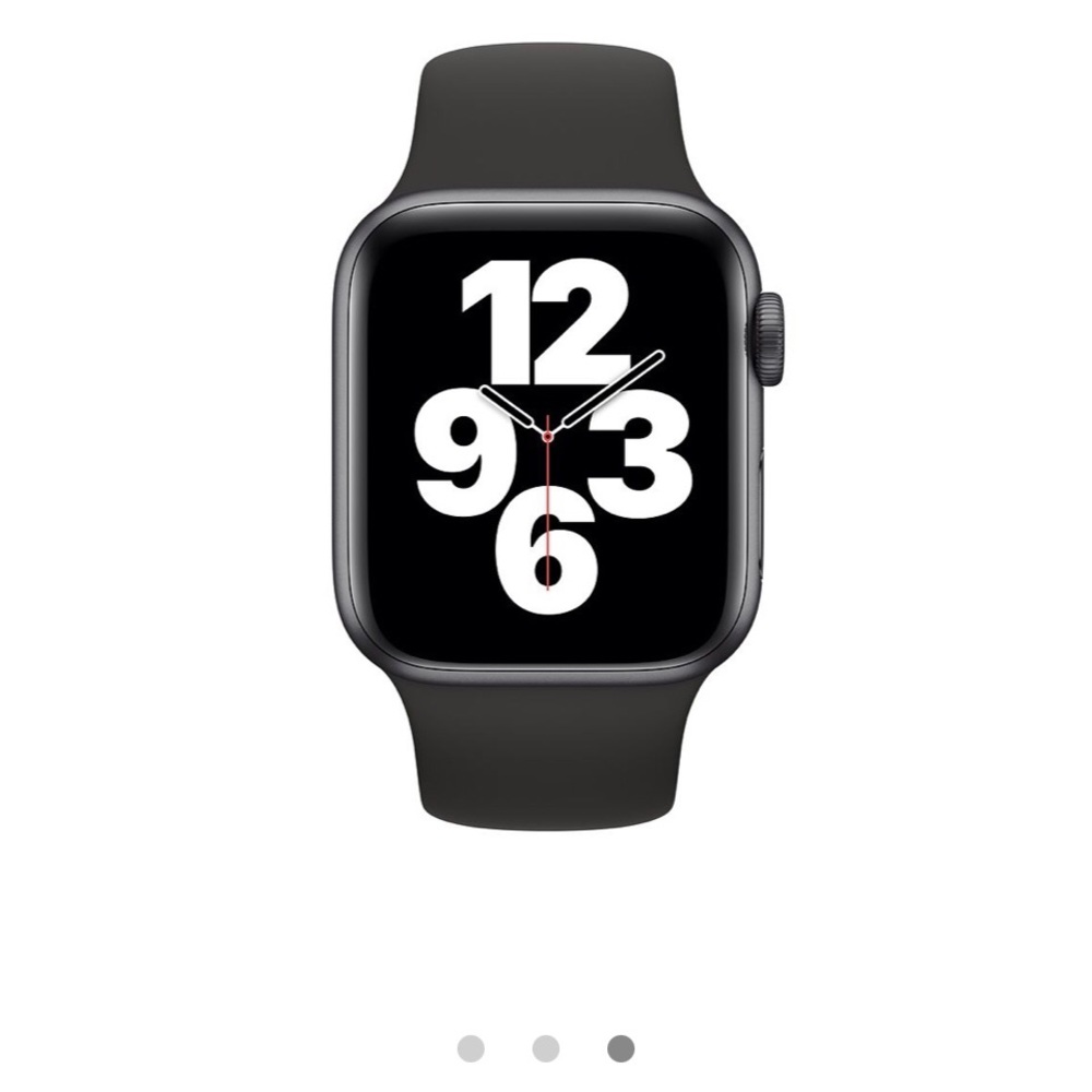 APPLE WATCH BAND BLACK 38MM